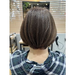 【t o t .】スッキリショートボブ20代30代40代 