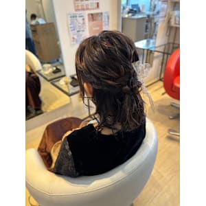 ハーフアップ - hair resort lachiq R+【ヘアーリゾート ラシック アールプラス】【ヘアーリゾート ラシック アールプラス】掲載中