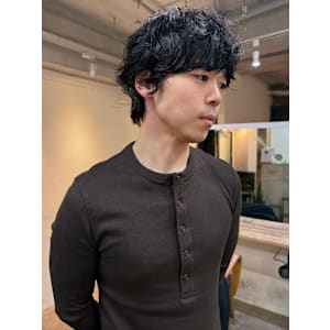 メンズニュアンスパーマ/メンズパーマ/メンズヘア - soi【ソイ】掲載中