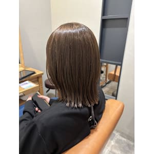 くびれボブ - 半個室型美容室 Sourire 東比恵店【ハンコシツガタビヨウシツスーリールヒガシヒエテン】掲載中