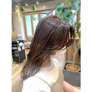 韓国風バング×マロンブラウン  - t o t .【トット】掲載中