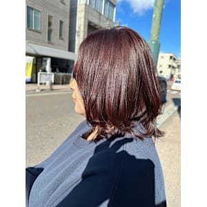 赤ブラウンとレイヤー - crop-es茅ヶ崎【クロップエスチガサキ】掲載中