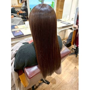ブラウンベージュ 透明感カラー 髪質改善ストレート 20代 - hair salon Rich 横須賀中央店【ヘアーサロンリッチ ヨコスカチュウオウテン】掲載中