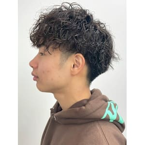 ツイスパ ツーブロックマッシュ メンズパーマ 刈り上げ - MENS SALON RUGGED 大野城店【メンズサロンラギッドオオノジョウテン】掲載中