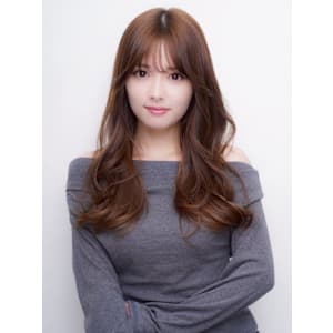 ロングレイヤー ゆる巻き グレージュ シースルーバング - 髪質改善 SEPT. 天神大名【カミシツカイゼン セプト テンジンダイミョウ】掲載中