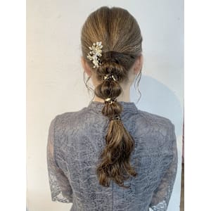 玉ねぎヘア/アレンジ - 半個室型美容室 Sourire 博多店【ハンコシツガタビヨウシツスーリールハカタテン】掲載中