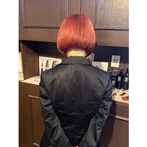 orange／Bob／難波／心斎橋 - JILL Hair Design NAMBA【ジルヘアデザインナンバ】掲載中