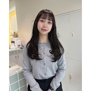 髪質改善/韓国/レイヤーカット/前髪カット/ダークグレージュ - newi 広島【ネウィヒロシマ】掲載中