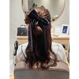 リボン×リボン - 半個室型美容室 Sourire 鹿児島中央店【ハンコシツガタビヨウシツスーリールカゴシマチュウオウテン】掲載中
