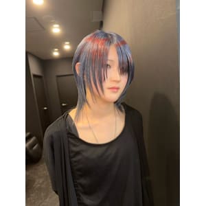 オーダーメイド　デザインカラー　ケアブリーチカラー　ウルフ - Null 表参道本店 デザインカラー/ダブルカラー【ヌル】掲載中