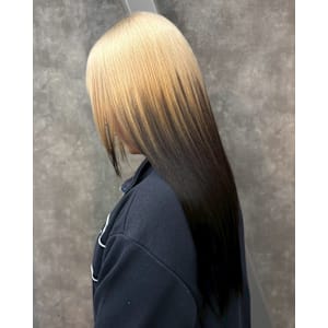ルーツカラー　デザインカラー　ケアブリーチカラー　姫レイヤー - Null 表参道本店 デザインカラー/ダブルカラー【ヌル】掲載中