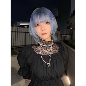 オーダーメイド　デザインカラー　ケアブリーチカラー　ウルフ - Null 原宿店 デザインカラー/ダブルカラー【ヌルハラジュクテン デザインカラー ダブルカラー】掲載中