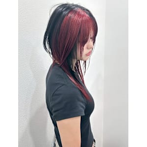 セクションカラー　デザインカラー　ケアブリーチカラー - Null 原宿店 デザインカラー/ダブルカラー【ヌルハラジュクテン デザインカラー ダブルカラー】掲載中