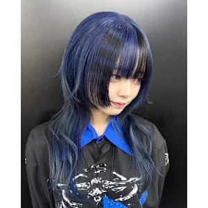 オーダーメイド　デザインカラー　ケアブリーチカラー　ウルフ - Null 原宿店 デザインカラー/ダブルカラー【ヌルハラジュクテン デザインカラー ダブルカラー】掲載中