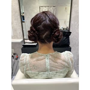 ツインお団子ヘア - LE MIEUX de precious【ルミュ ドゥ プレシャス】掲載中