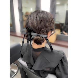 ツインお団子ヘア - LE MIEUX de precious【ルミュ ドゥ プレシャス】掲載中