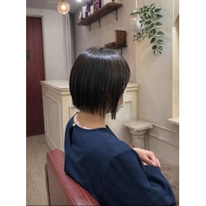 やわらかショートボブ - hair&color Plaatje 相模大野【ヘアーアンドカラー　プラーチェ　サガミオオノ】掲載中