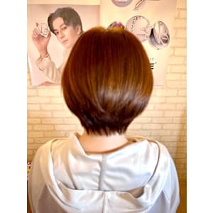 丸みショートヘア☆ - タケダ美容室【タケダビヨウシツ】掲載中