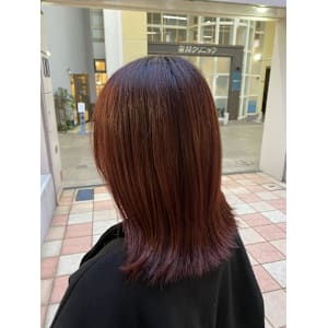 20代人気！ピンクボルドーカラー - 半個室型美容室 Sourire 小倉店【ハンコシツガタビヨウシツ スーリール コクラテン】掲載中