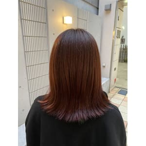 20代人気！ピンクボルドーカラー - 半個室型美容室 Sourire 小倉店【ハンコシツガタビヨウシツ スーリール コクラテン】掲載中