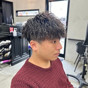 ツイストスパイラル/メンズパーマ西葛西メンズカットメンズ歓迎