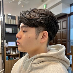 ニュアンスパーマセンターパート/メンズパーマ西葛西メンズヘア - 美容室PAUL西葛西店【ビヨウシツポールニシカサイテン】掲載中