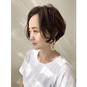 大人可愛い小顔ショート - HAIR&SPA FELICE MICHI【ヘアアンドスパフェリーチェミチ】掲載中