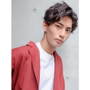 メンズヘア_ ウェットニュアンスクールショート