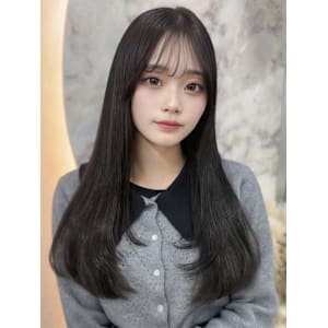 オリーブグレ／小顔に見せるヘア／ココアベージュ／黒髪カタログ - Lovis 浦和【ラビス ウラワ】掲載中