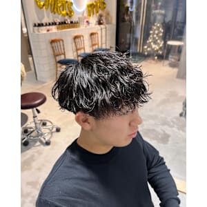 波巻きスパイラル/ツイストスパイラル/スパイラルパーマ