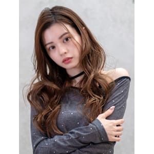 20代・30代_大人可愛いニュアンスロング