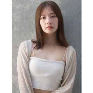 20代・30代_艶ストレートミディ