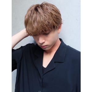 メンズヘア_ソフトマッシュショート