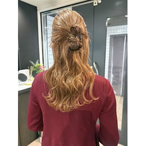 ミホ＊カチモリハーフアップ★ - SHICUNE【シクネ】掲載中