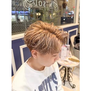 ミルクティーベージュ/ブリーチカラー - N'SOL of RICHAIR【アンソル オブ リシェール】掲載中