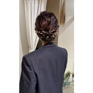 《花屋併設》ヘアセット/アップスタイル - mallow*花屋併設の美容院*【マロウ】掲載中