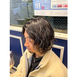 メンズボブ/スパイラルパーマ - N'SOL of RICHAIR【アンソル オブ リシェール】掲載中