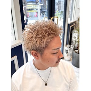 スパイキーショート/ミルクティーベージュ - N'SOL of RICHAIR【アンソル オブ リシェール】掲載中