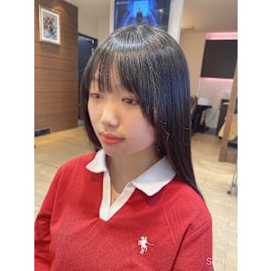 顔周りレイヤー - art land u-jin hair & esthetic【アートランドユージン ヘアー アンド エステティック】掲載中