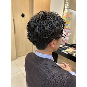 簡単にセットできる！メンズパーマ - K:R鶴川【カールツルカワ】掲載中