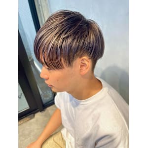 メンズハイライト/上品ハイライト/マッシュショート - Aco【アコ】掲載中