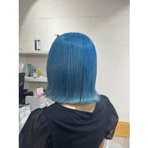 ハイトーンライトブルーカラー - agir hair 北千住【アジールヘア】北千住駅西口店【アジールヘア キタセンジュ キタセンジュエキニシグチテン】掲載中