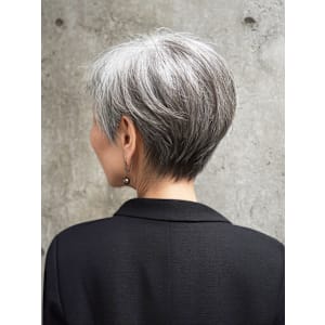 グレイヘアボブスタイル - PASSION 仙台中山店【パッションセンダイナカヤマテン】掲載中