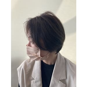 ボブスタイルオリーブ系カラー - art land u-jin hair & esthetic【アートランドユージン ヘアー アンド エステティック】掲載中
