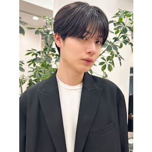 韓国風20代ダウンパーママッシュ◎小顔効果 - L men's 渋谷 メンズカット/眉毛/メンズ パーマ/ニュアンスパーマ【エル メンズ】掲載中