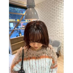 ブリーチなしレッドブラウン【三軒茶屋】 - HAIR & MAKE EARTH 三軒茶屋店【ヘアメイクアース サンゲンヂャヤテン】掲載中