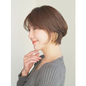 ショート・ボブ/丸顔/前髪あり/絶壁解消/40代/50代/ - INCEPTION  GINZA 銀座【インセプション】掲載中