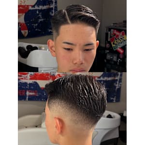 七三分け 本厚木/海老名/伊勢原/相模原/座間 - MARLEY'S BAR BER 本店【マーリィズバーバー ホンテン】掲載中