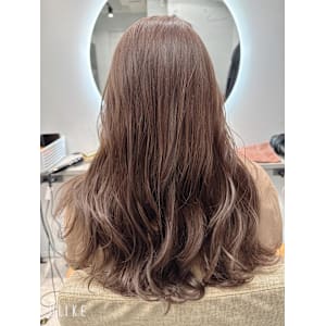 ラベンダーベージュ - aroot 町田店 酸性縮毛矯正/髪質改善カラー【アルート マチダテン サンセイシュクモウキョウセイ カミシツカイゼンカラー】掲載中