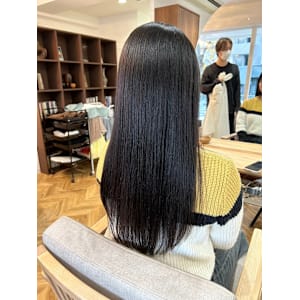 縮毛矯正/ケアストレート/艶髪 - HaKU maison髪質改善/ハイライト/ショートボブ/パーマ【ハクメゾン】【ハクメゾン】掲載中